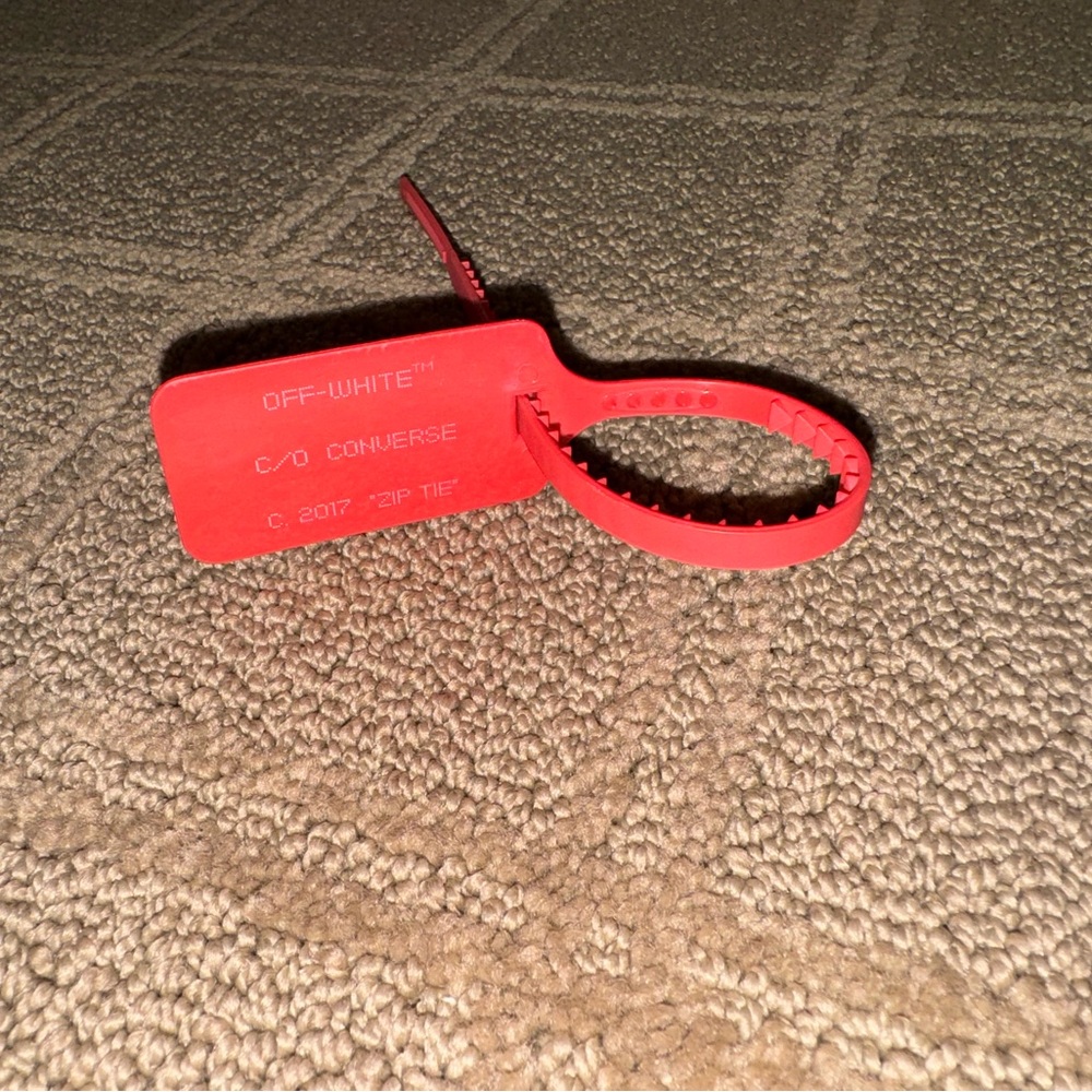 Off White Transparent Sneakers - image 7